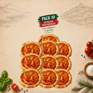 Home 10 pizzas 200g