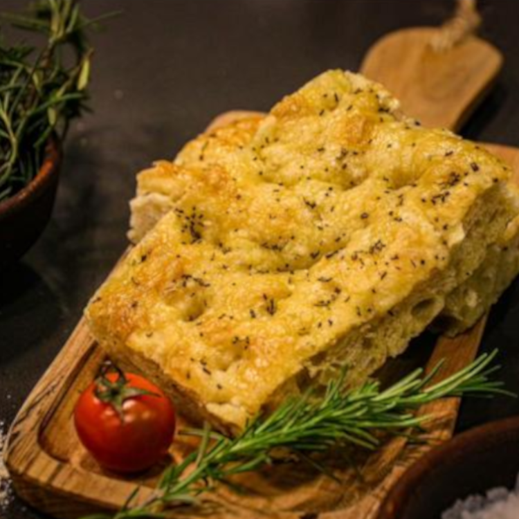 🌿 focaccia sal de mar romero 🌿 focaccia sal de mar romero
